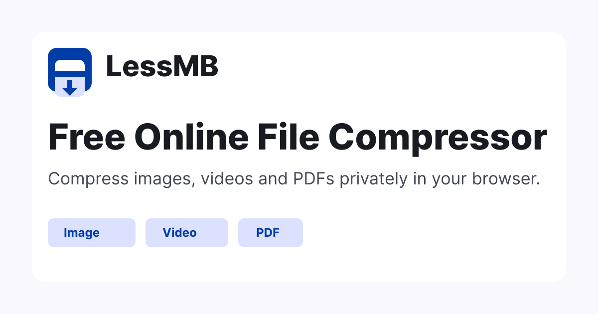 Free Online File Compressor